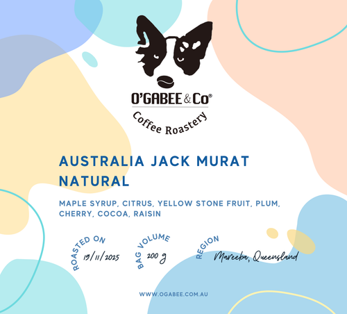 Australia Jack Murat Natural - O'GaBee & Co Coffee Roastery
