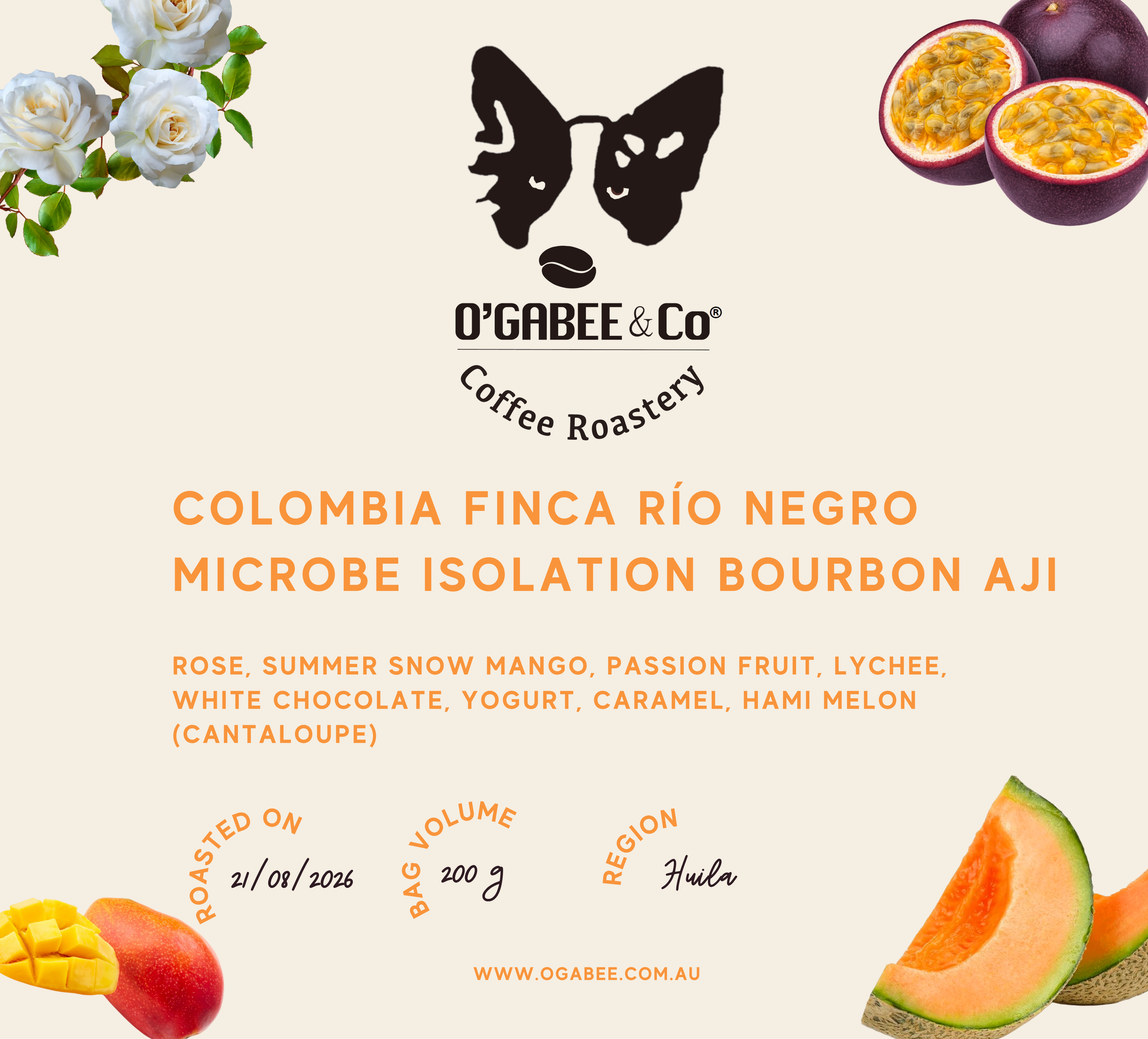 Colombia Finca Río Negro Microbe Isolation Bourbon Aji