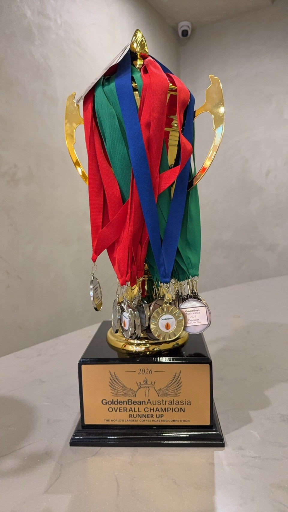 Golden Bean Australasia 2026 Overall Runner Up