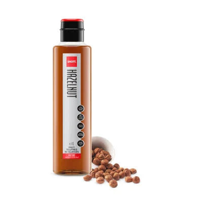 SHOTT 1Liter Hazelnut Syrup - O'GaBee & Co Coffee Roastery